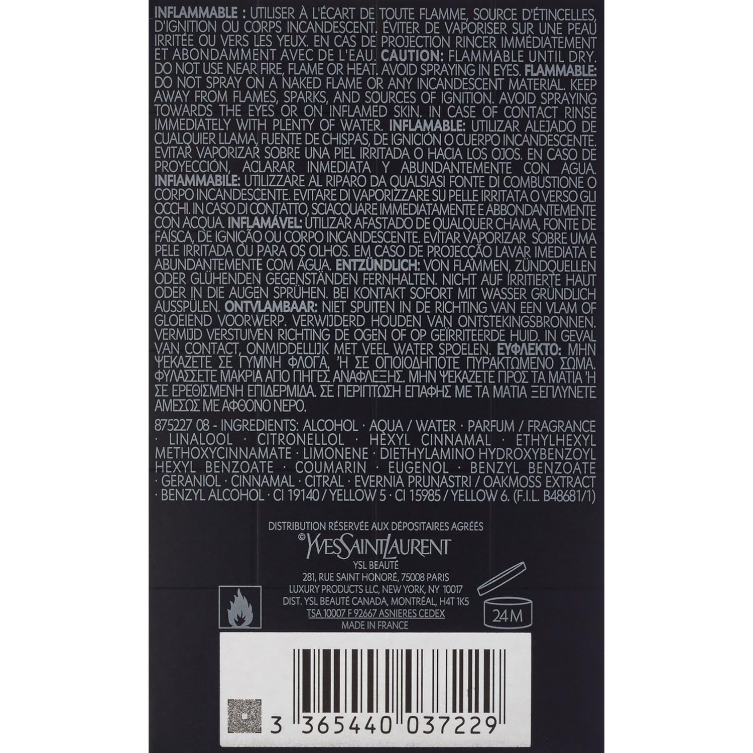 Yves Saint Laurent Jazz Eau de Toilette Vaporizador 80 ml