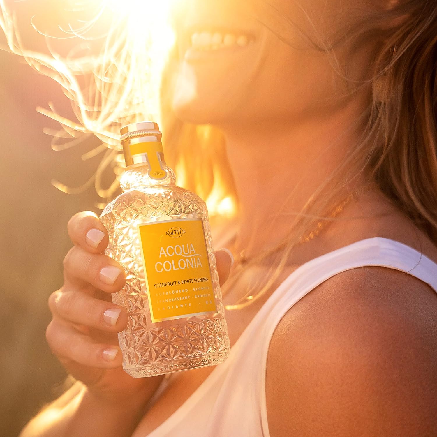 4711 Acqua Colonia® Starfruit & White Flowers | Eau de Cologne - aufblühend - Wellness für die Sinne | 50ml Natural Spray
