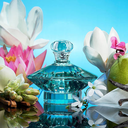 Britney Spears Curious 30 ml – Eau de Parfum für Damen – Weißer Blumenduft – Noten von Magnolie, Jasmin und Vanille-Moschus – Parfum Damen – Aqua-Glasflakon
