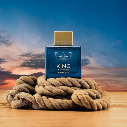 Banderas Perfumes - King of Seduction Absolute - Eau de Toilette Spray für Herren, Holziger Moos-Duft - 200 ml