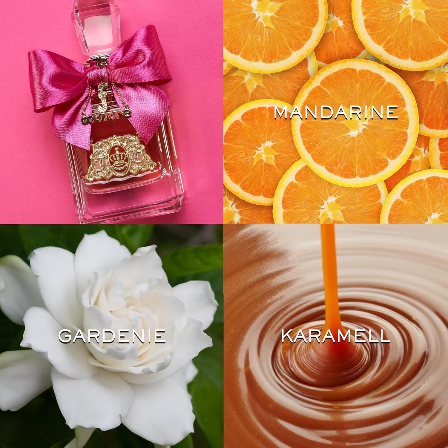 Juicy Couture - Viva la Juicy, Eau da Parfum, Blumiges, Feminines und Romantisches, mit Wilden Noten, süßes und leichtes Aroma, sorgt für ein angenehmes und frisches Gefühl, für Damen