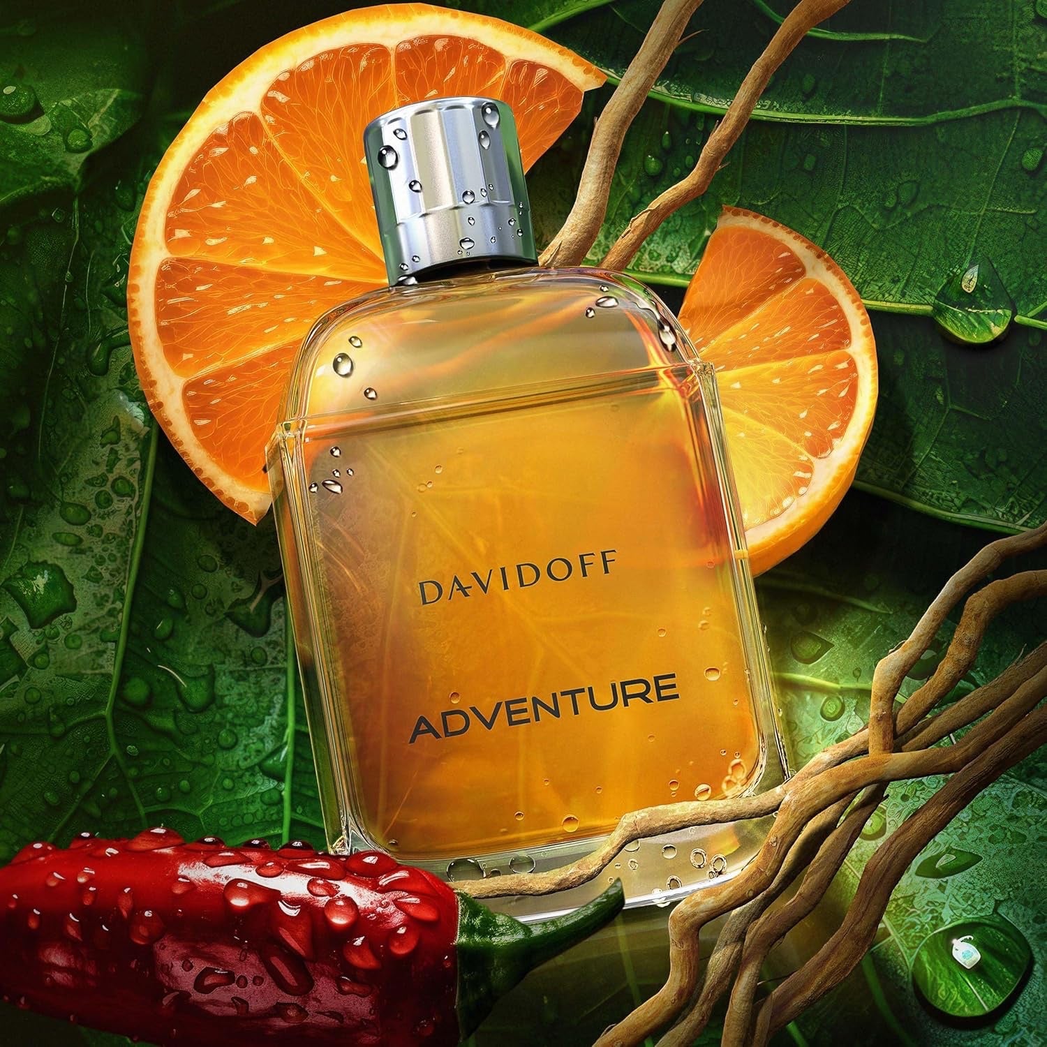 DAVIDOFF Adventure Eau de Toilette, holzig-orientalischer Herrenduft, dynamisches EDT