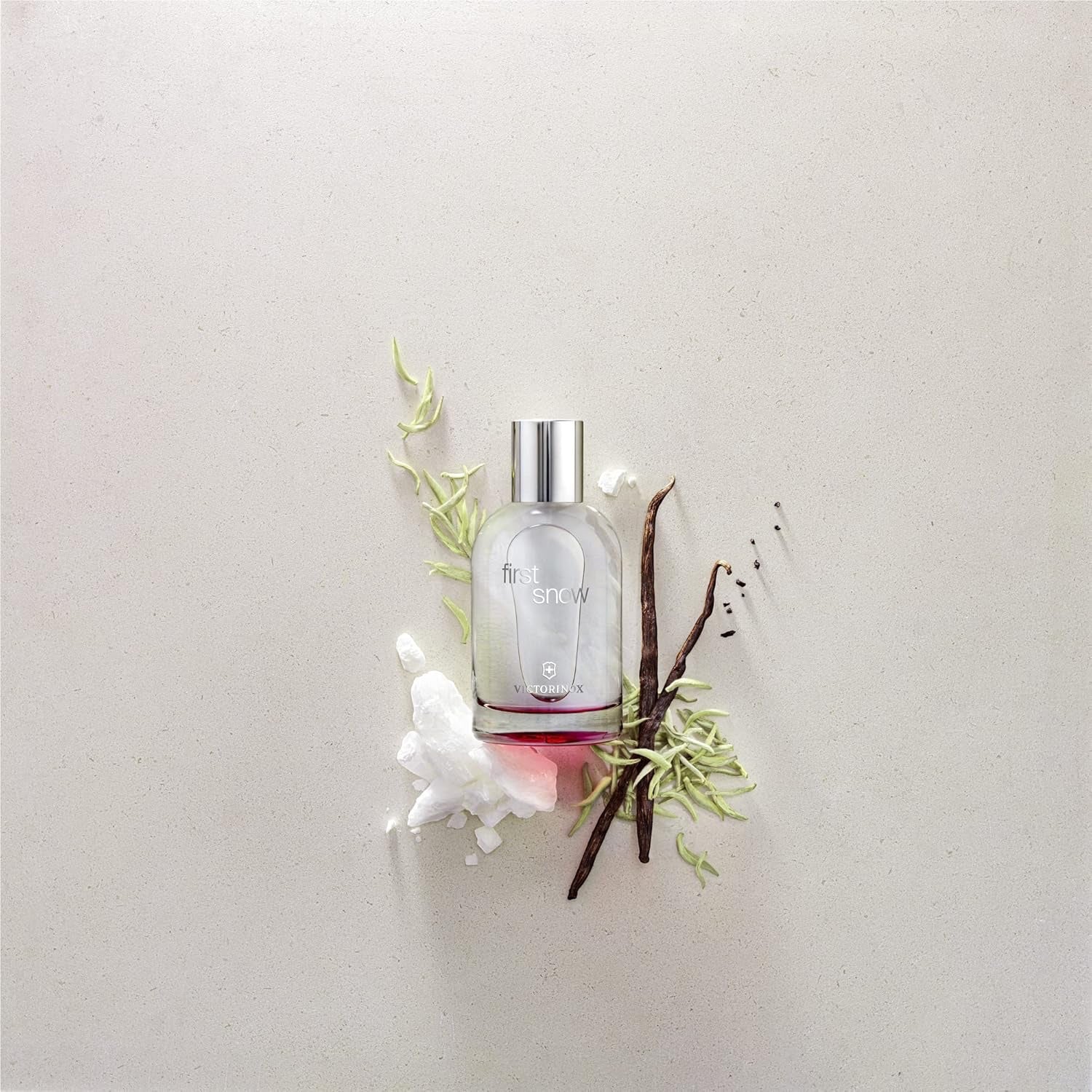 VICTORINOX First Snow Eau de Toilette für Damen, Parfüm mit Vanille und Moschus, Frisch und zart, Vegan, 100 ml, V0000898