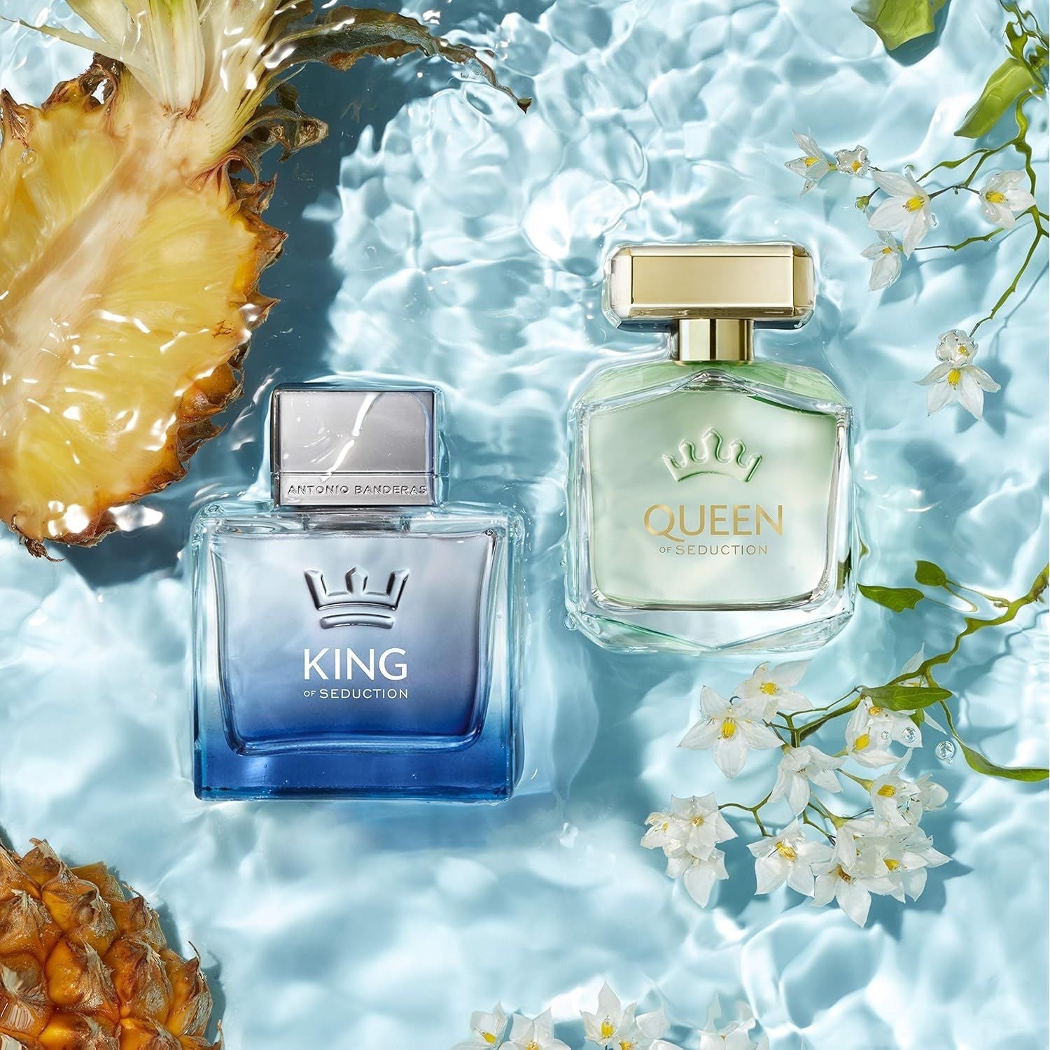 Banderas Perfumes – King of Seduction – Eau de Toilette Spray für Herren, Maskuliner, Intensiver und Energetischer Duft mit Bergamotte und Apfel – 100 ml