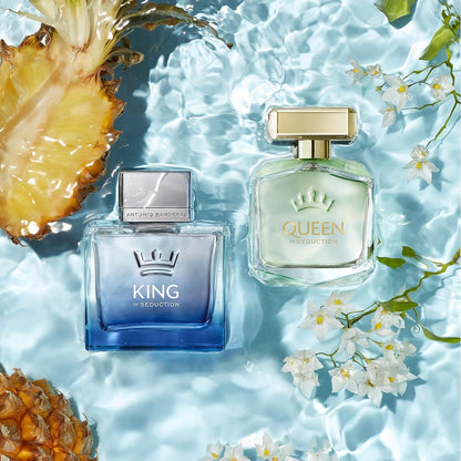 Banderas Perfumes – King of Seduction – Eau de Toilette Spray für Herren, Maskuliner, Intensiver und Energetischer Duft mit Bergamotte und Apfel – 100 ml