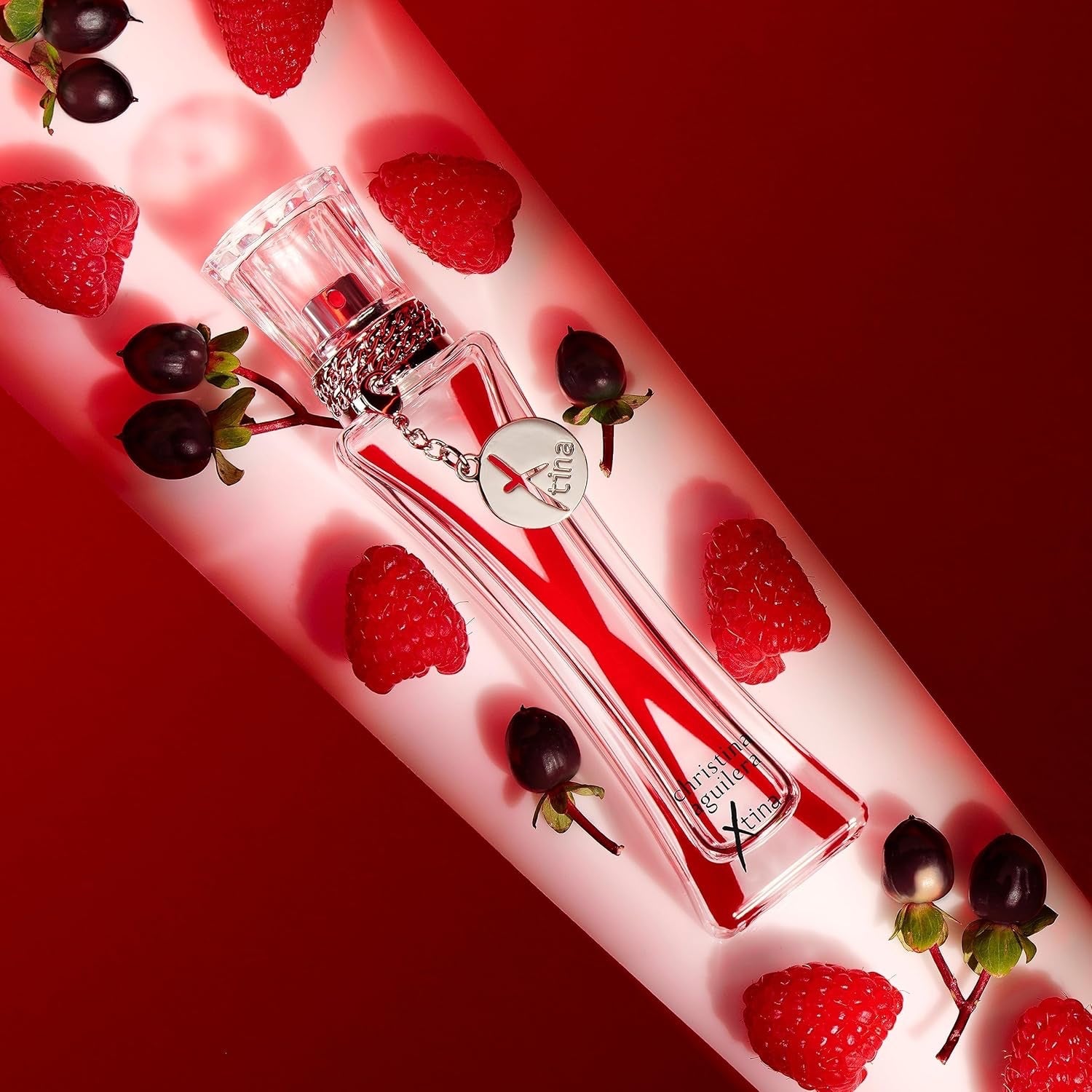 Christina Aguilera - Xtina Eau de Parfum für Damen, selbstbewusster, dynamischer & transformierender Duft, prickelnde Himbeeren, kandierte Rosenblätter & Eichenmoos, mutiges Eau de Parfum Spray, 30ml