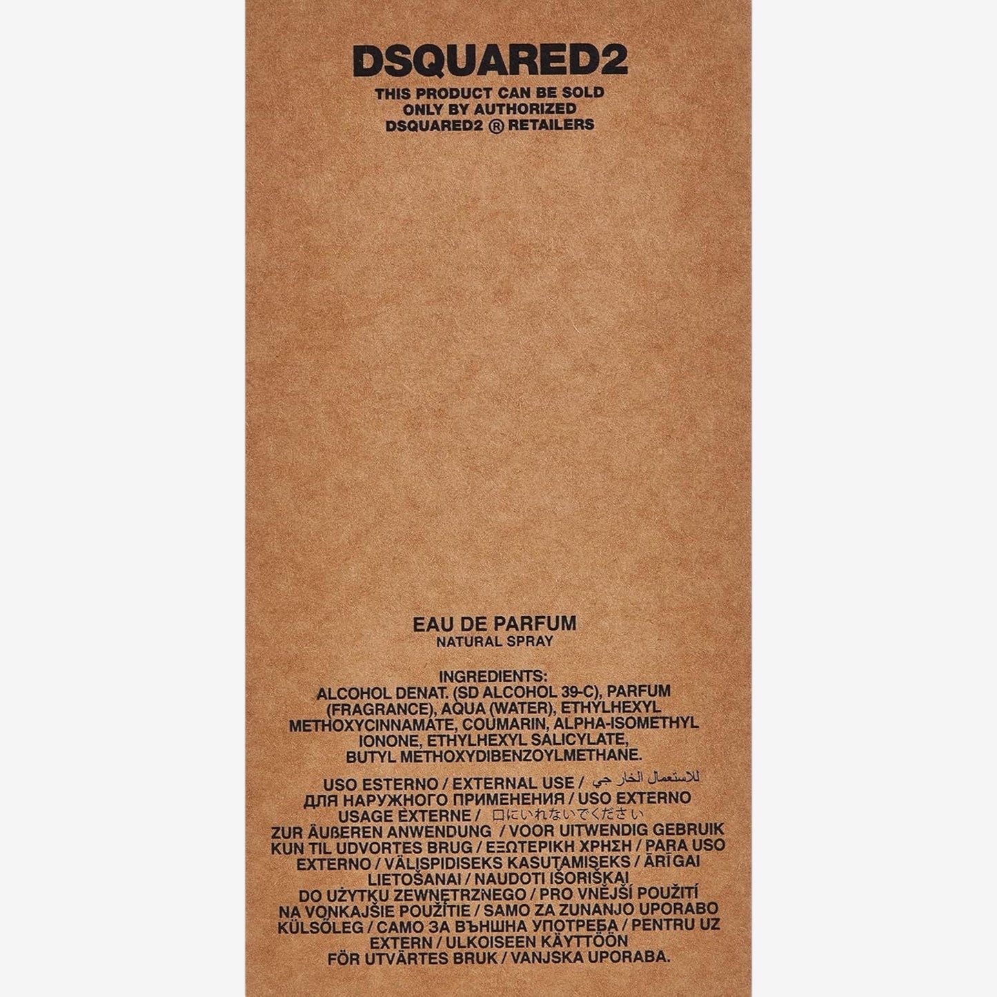 DSQUARED2 ORIGINAL WOOD EDP 100 ML VP