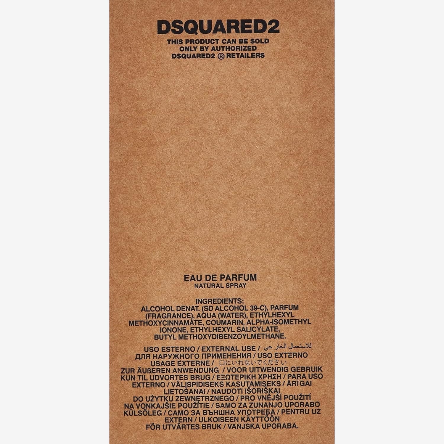 DSQUARED2 ORIGINAL WOOD EDP 100 ML VP