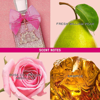 Juicy Couture - Viva La Juicy Rosé, Eau de Parfum Spray, mit Spritzigem Rosé und Schimmernden Zitrusblasen, Luxus Parfüm für Frauen