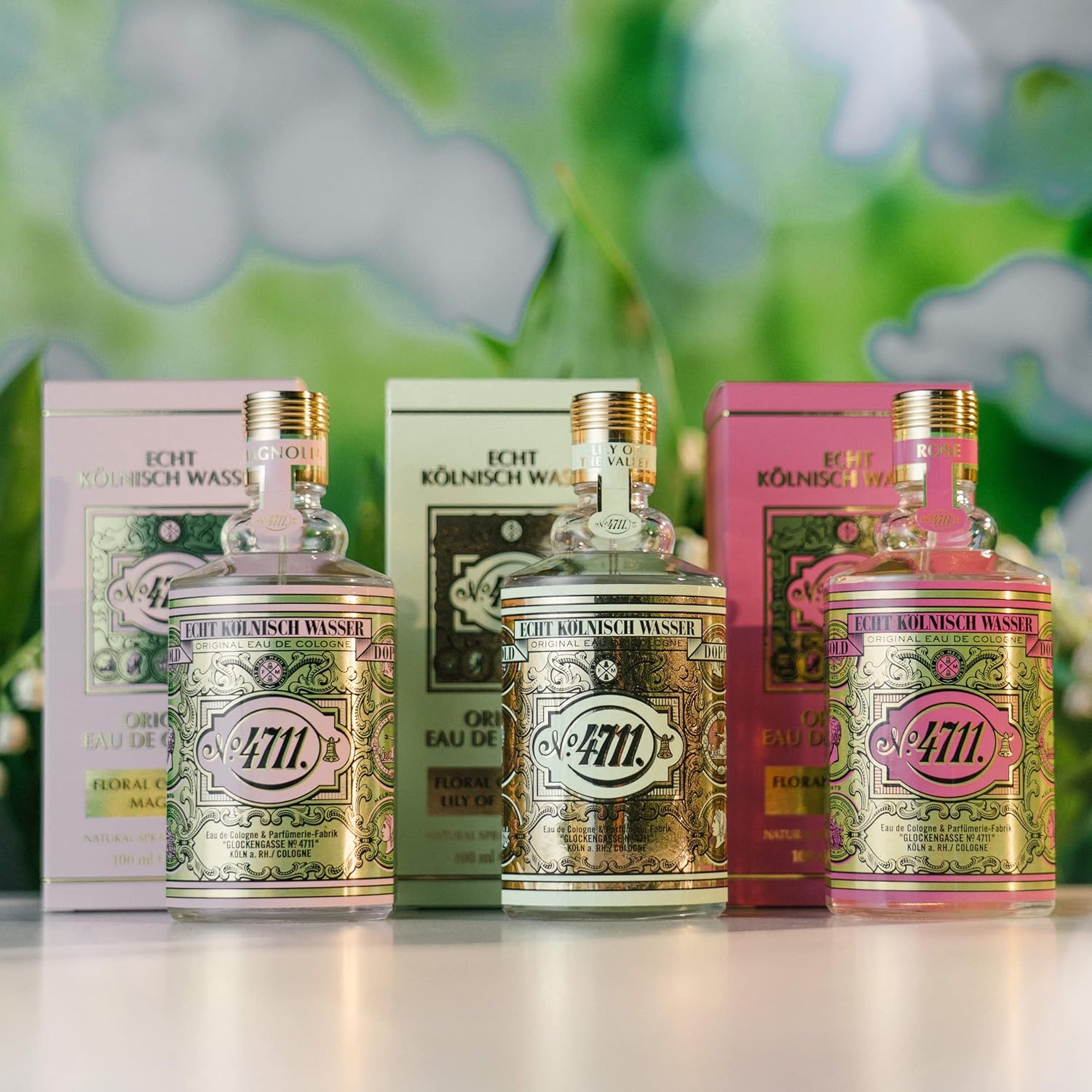 4711® Floral Collection Lily of the Valley | Eau de Cologne: Rein - lieblich - zart | 100ml Natural Spray
