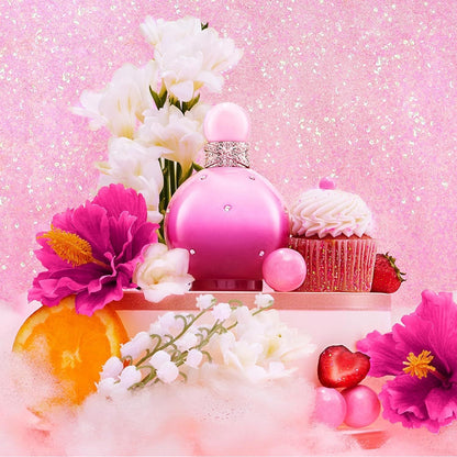 Britney Spears Candied Fantasy 100 ml – Eau de Toilette für Damen – Blumiger Gourmand-Duft – Noten von Bubblegum, Rosa Hibiskus und Moschus – Parfum Damen – Pinkfarbener Ombre-Flakon