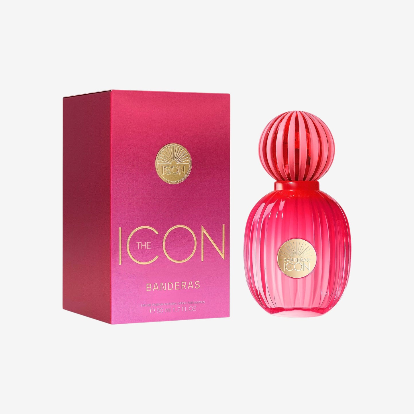 Banderas The Icon Woman Eau de Parfum für Damen – Langanhaltend – Eleganter, raffinierter und sinnlicher Duft – Vanille-, blumige und fruchtige Noten – Ideal für besondere Anlässe – 100 ml