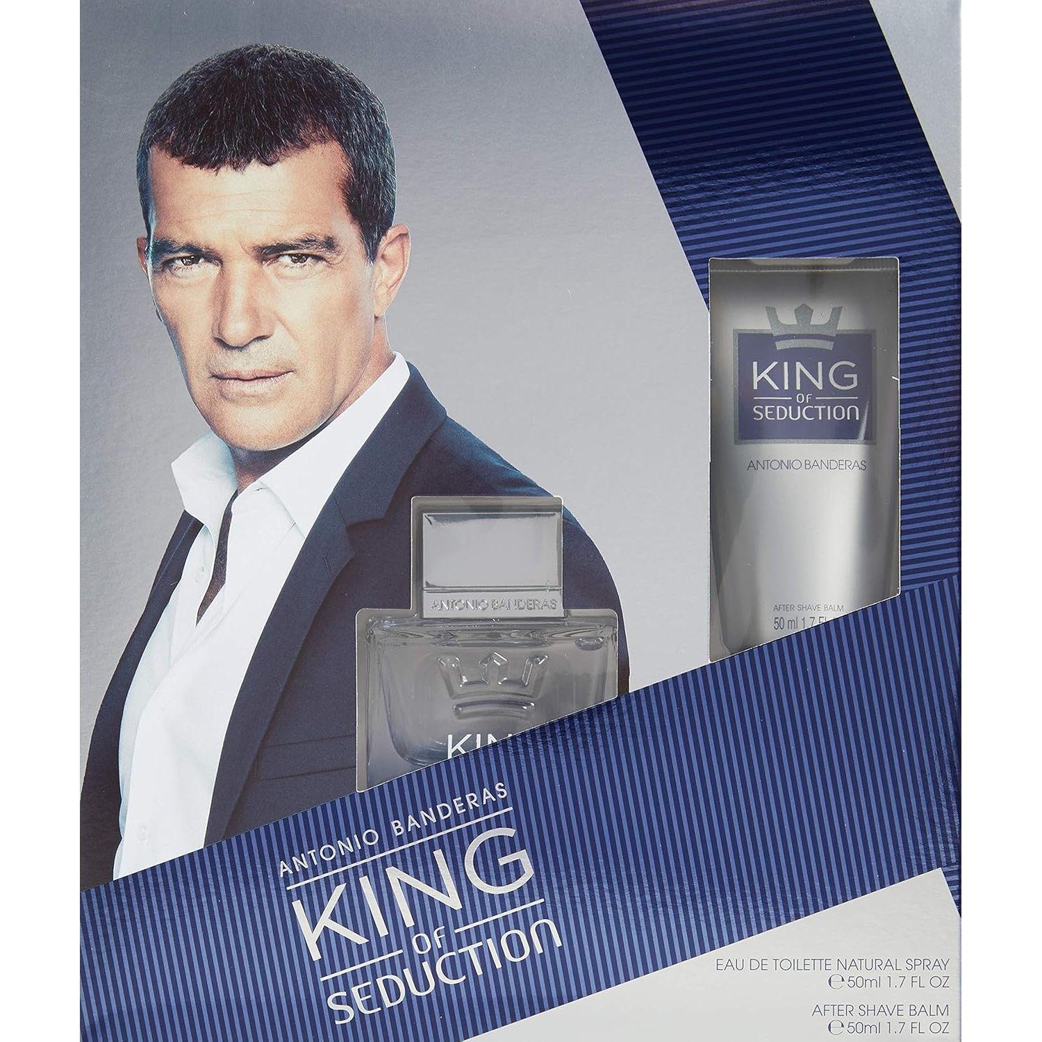 Antonio Banderas King Of Seduction Geschenkset EDT Spray 50 ml + After Shave Balm 50 ml