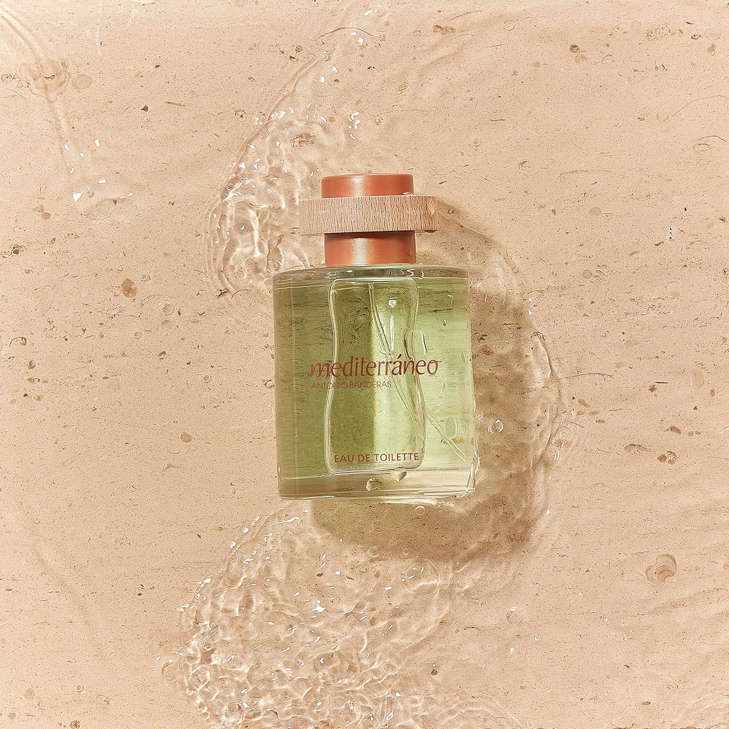 Banderas Parfums - Mediterráneo, Eau de Toilette Spray für Männer, Frisch, Energisch und Hell mit Grünen Zitrusfrüchten und Bergamotte - 200 ml