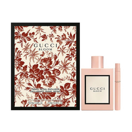 GUCCI BLOOM SET: EDP SPRAY 100ML + 10ML