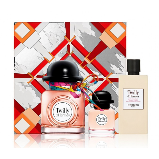 HERMES Tutti Twilly D'Hermes Kit – Eau de Parfum 85 ml + 7,5 ml + Body Milk 80 ml