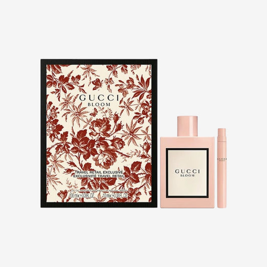 GUCCI BLOOM SET: EDP SPRAY 100ML + 10ML