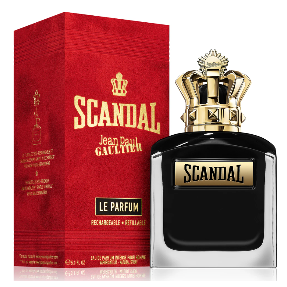 JEAN PAUL GAULTIER Scandal Pour Homme Le Parfum Eau de Parfum 100 ml Refillable Spray, 0,3 kg, 1,0 Stück