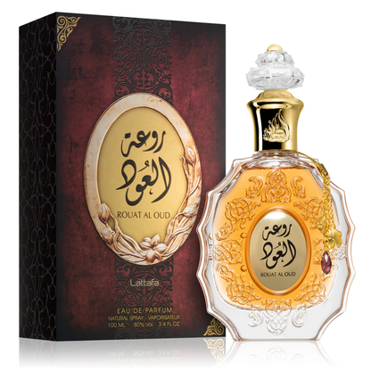 Rouat Al Oud Parfüm by Lattafa Parfumes Oriental Rawaat, Sandelholz, Leder, Ambra