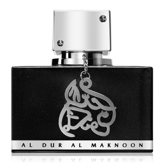 Al Dur Al Maknoon Silber Jasmin fruchtiger Patschuli Bernstein von Lattafa 100 ml Eau de Parfum