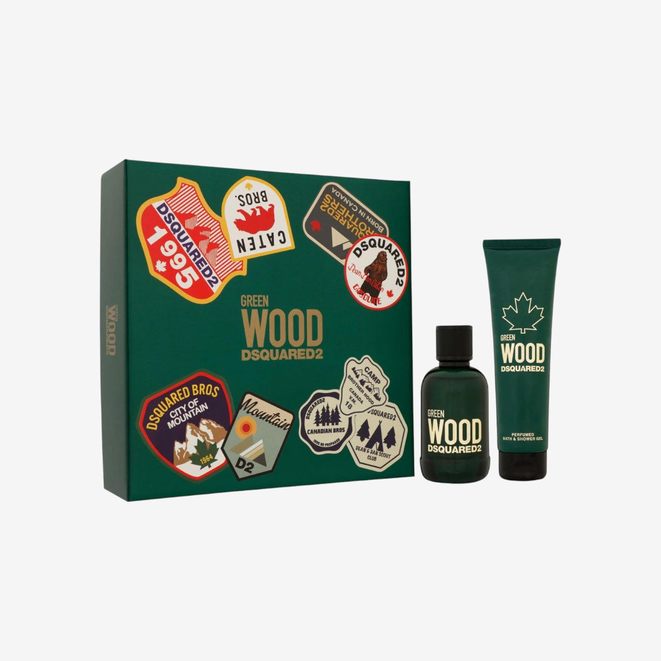 Dsquared2 Green Wood EDT 100ml + SG 150ml M