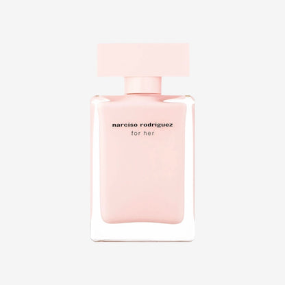 Narciso Rodriguez for her, femme/woman, Eau de Parfüm mit Zerstäuber, 50 ml, Glass, Pink