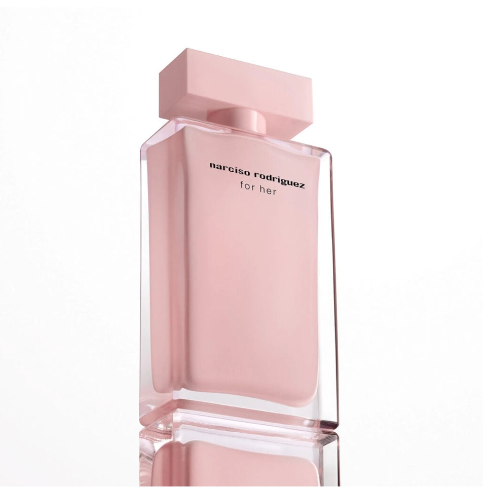 Narciso Rodriguez for her, femme/woman, Eau de Parfüm mit Zerstäuber, 50 ml, Glass, Pink