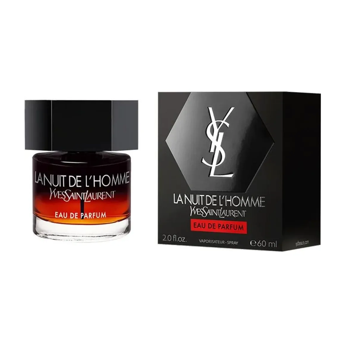 Yves Saint Laurent La Nuit De L'Homme Eau de Parfum Spray, 60 ml.