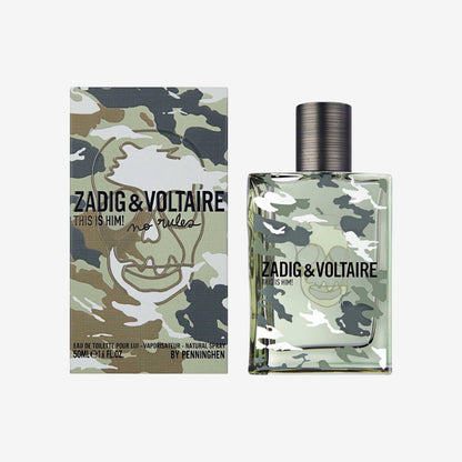Zadig & Voltaire This Is Him! No Rules Capsule Collection Eau de Toilette 50ml
