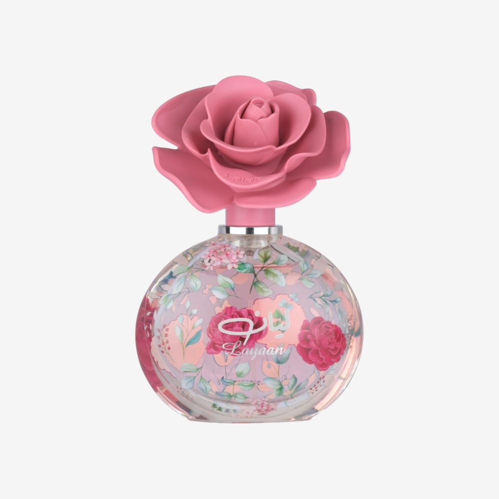 Lattafa Layaan - Fruity, Floral, Woody, Musky - Eau de Parfum Spray Long-Lasting Fragrance for Women, 2.53 Ounce / 75 ml